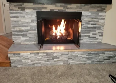 custom stone fireplace seattle